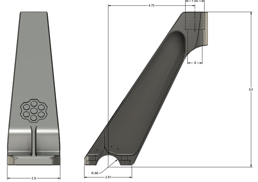 Oar Tower - Tall (Pair)